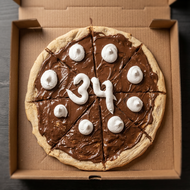 Nutella Pizza.